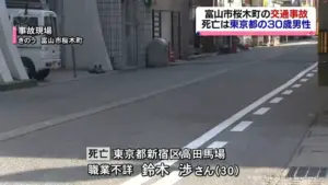 富山県 交通事故 死亡 — JP news