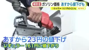 ガソリン 値下げ — JP news