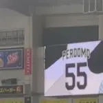 ヘラルド・ペルドモが山本由伸から先制のホームラン