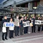 若隆景、福島での対戦で押し出し勝利