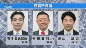 西宮市長選挙結果 — JP news
