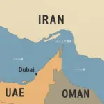 ホルムズ海峡における商船三井のLNG船の通過